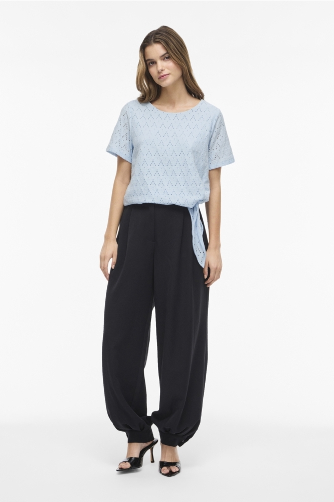 Vila blauwe dames t-shirt | Model