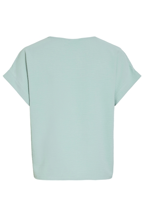 Vila groene dames t-shirt | Achteraanzicht
