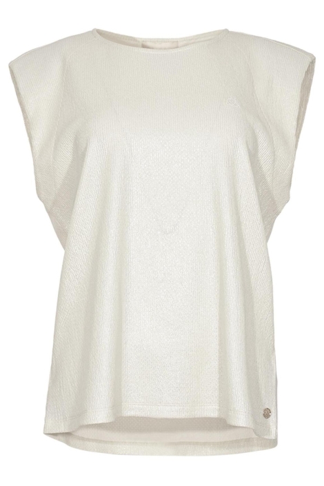 Maicazz ecru dames top | Vooraanzicht