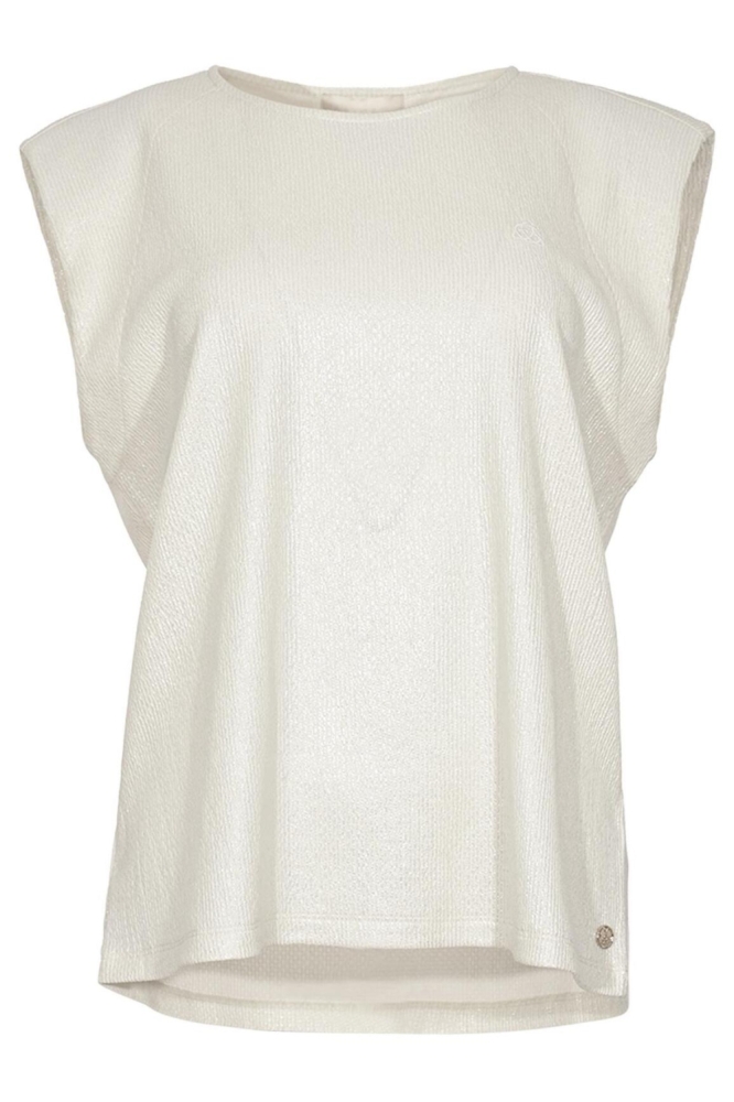 Maicazz ecru dames top | Vooraanzicht