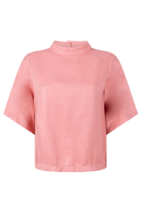 Juffrouw Jansen roze dames blouse | Vooraanzicht