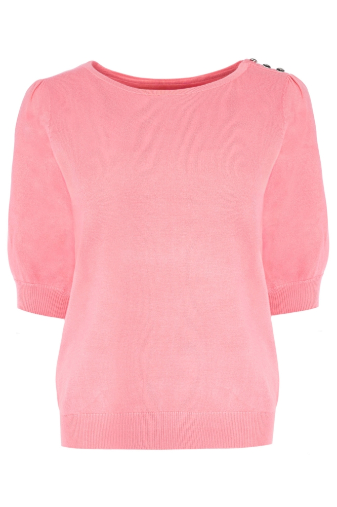 NED roze dames t-shirt | Vooraanzicht