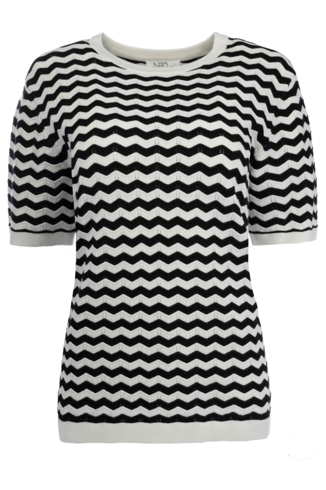 NED witte dames t-shirt | Vooraanzicht