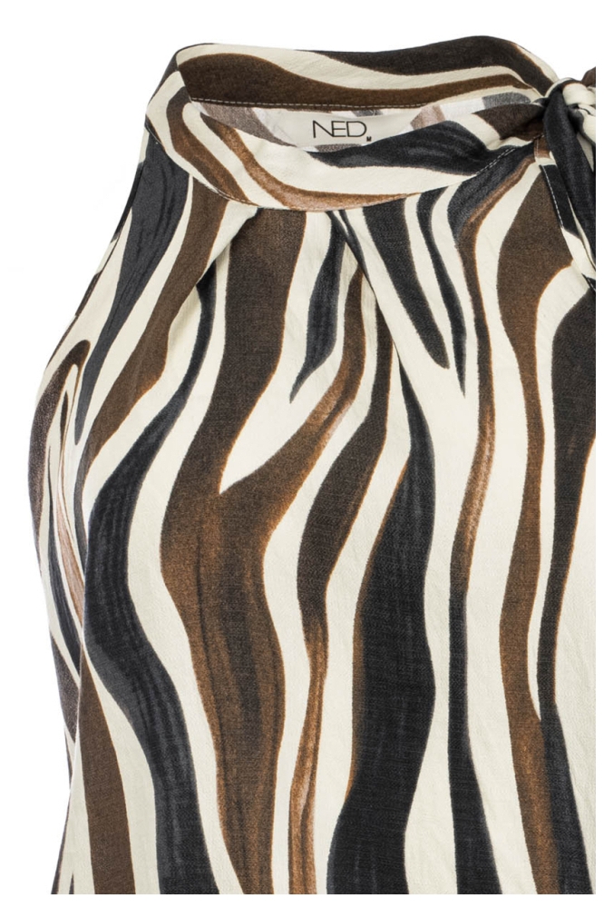 NED bruine dames top | Close up