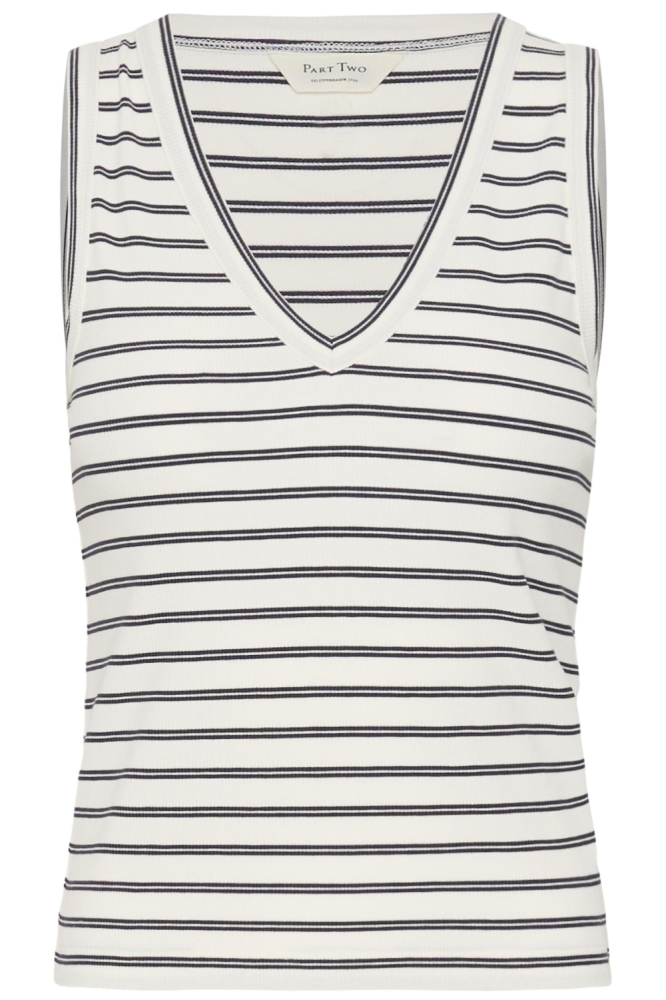 Part Two ecru dames top | Vooraanzicht