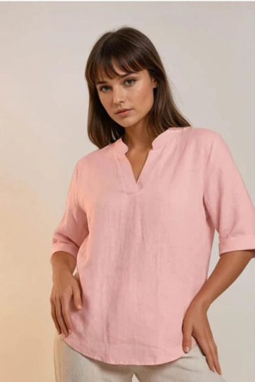 FOS Amsterdam Blouse KYRA UNI AIR 7699 650 ROZE