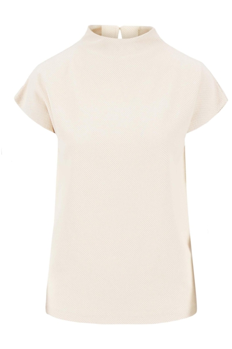 Zusss beige dames t-shirt | Vooraanzicht