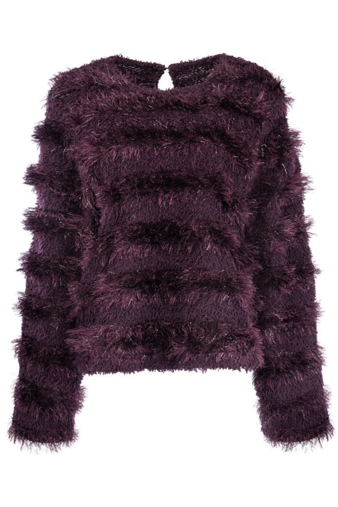 NED bordeaux dames trui | Vooraanzicht