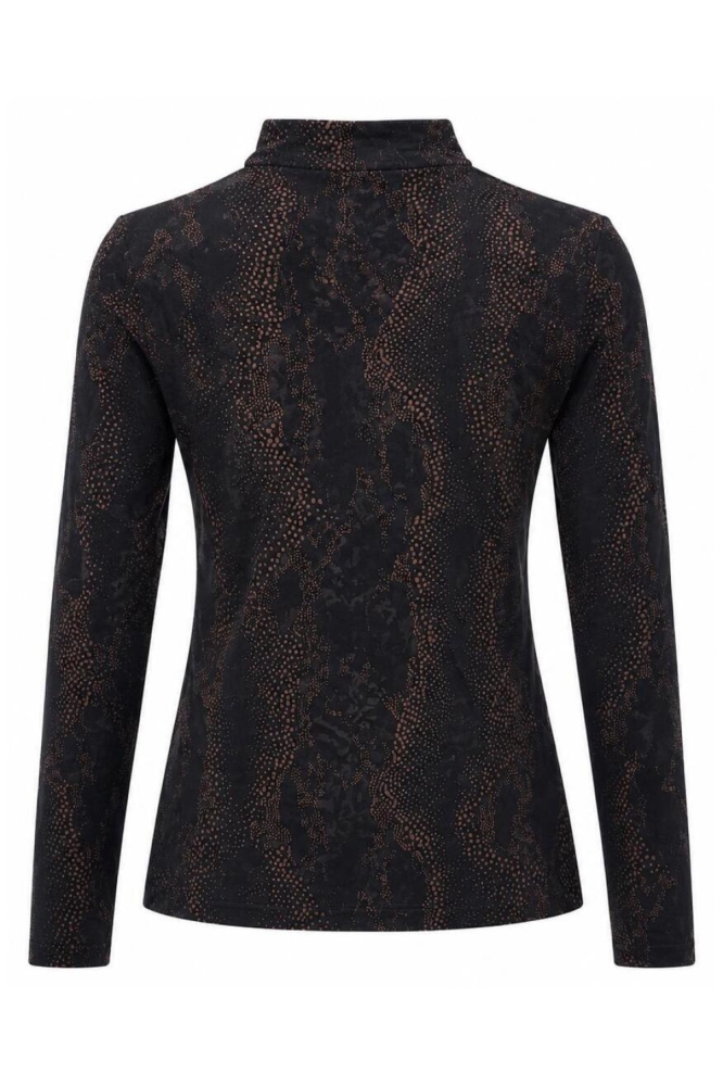 NED bruine dames top | Achteraanzicht