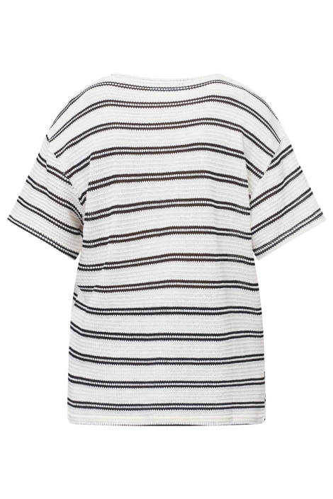 SisterS point witte dames t-shirt | Achteraanzicht