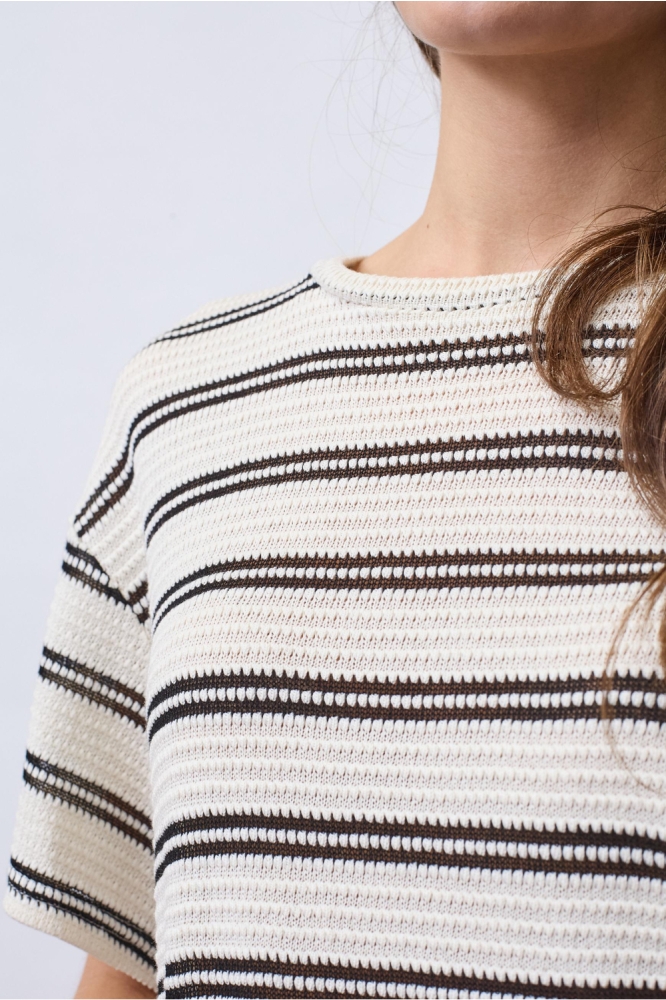 SisterS point witte dames t-shirt | Close up