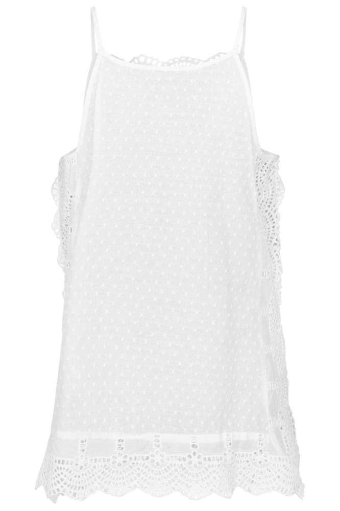 SisterS point witte dames top | Achteraanzicht