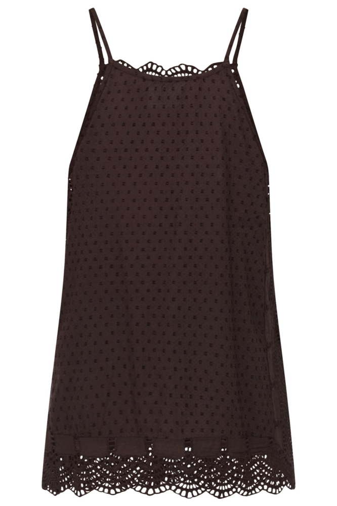 SisterS point bruine dames top | Achteraanzicht