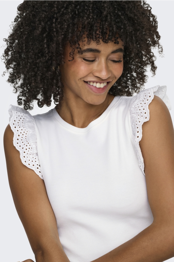 Only witte dames top | Close up