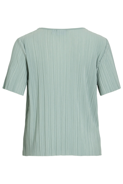 Vila groene dames t-shirt | Achteraanzicht