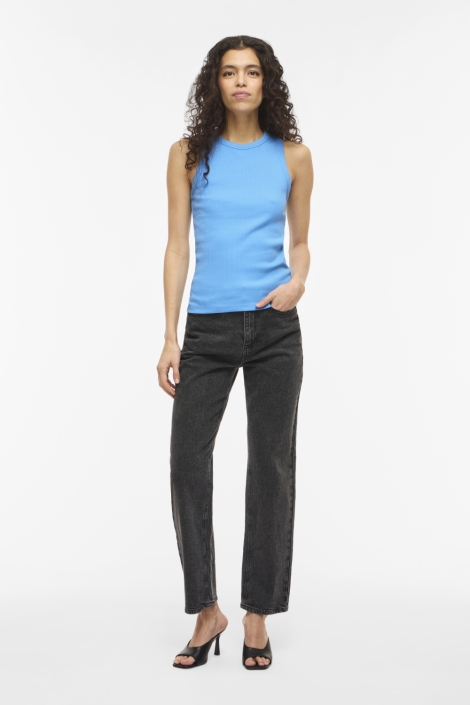 Vila blauwe dames top | Model