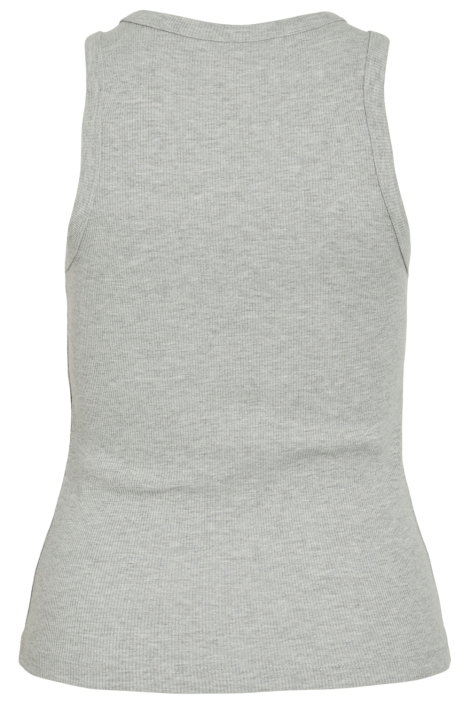 Vila grijze dames top | Achteraanzicht