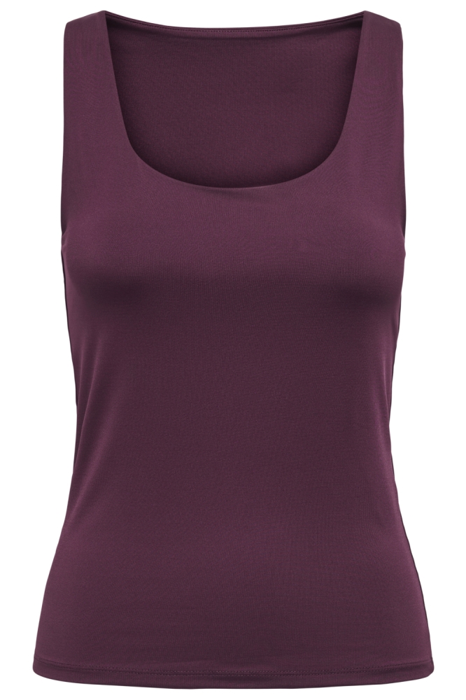 Only bordeaux dames top | Vooraanzicht