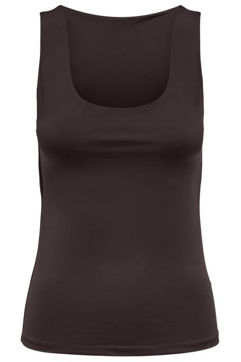 Only bruine dames top | Achteraanzicht