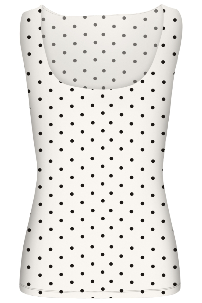 Only witte dames top | Achteraanzicht