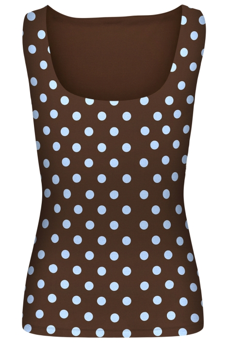 Only bruine dames top | Achteraanzicht