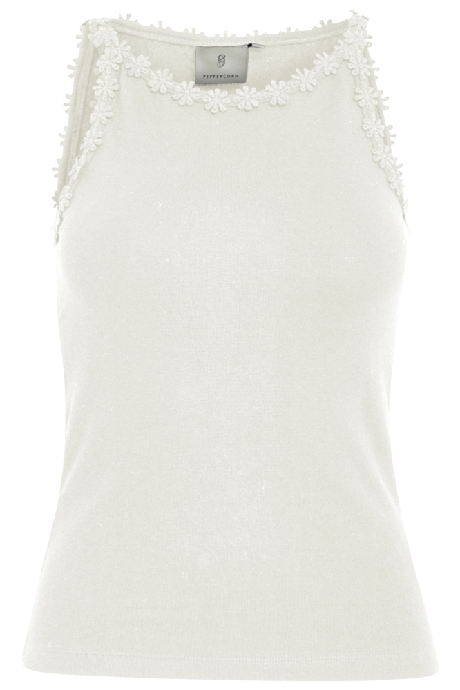 Peppercorn ecru dames top | Vooraanzicht