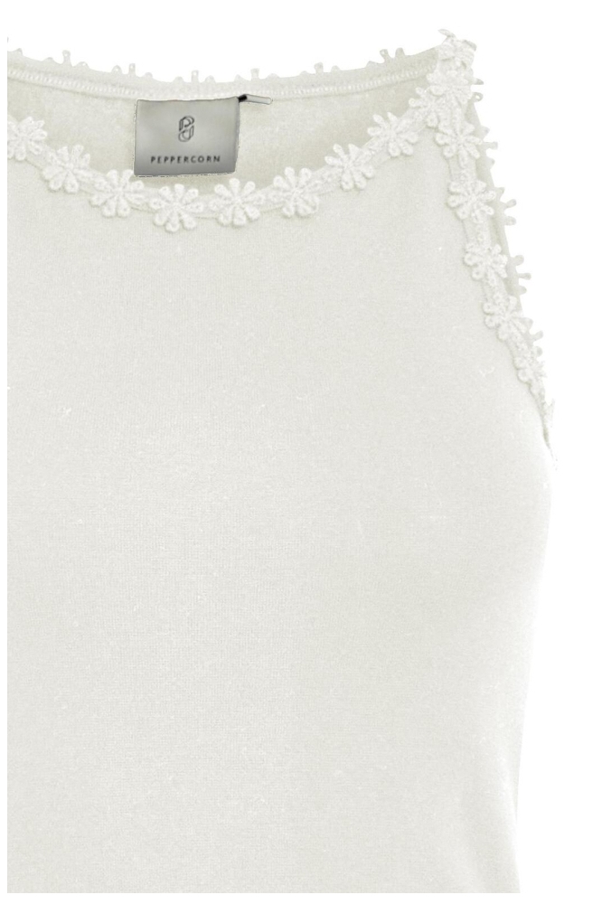Peppercorn ecru dames top | Close up