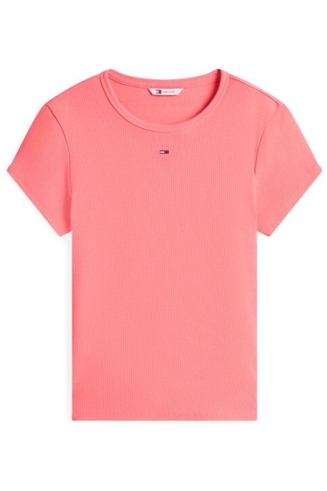 Tommy Jeans roze dames t-shirt | Vooraanzicht