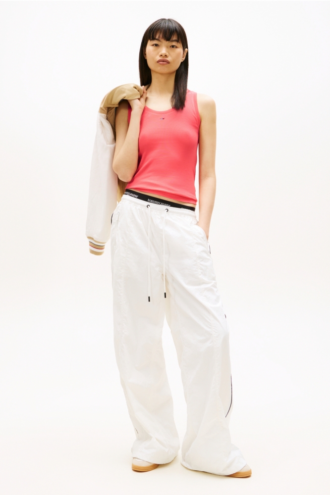 Tommy Jeans roze dames top | Model