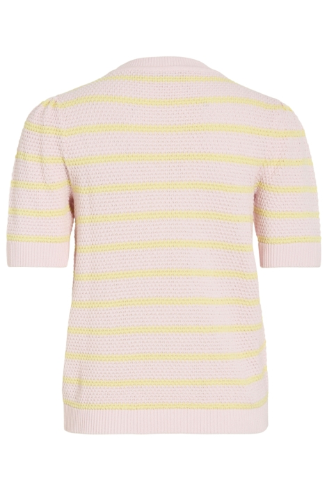 Vila roze dames trui | Achteraanzicht