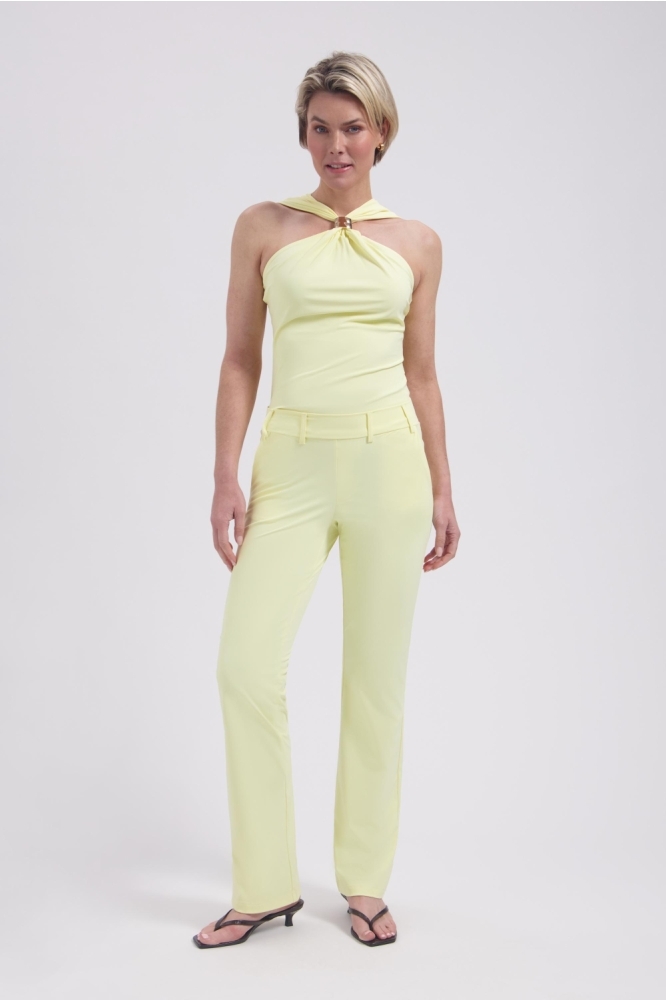 Lady Day gele dames top | Model