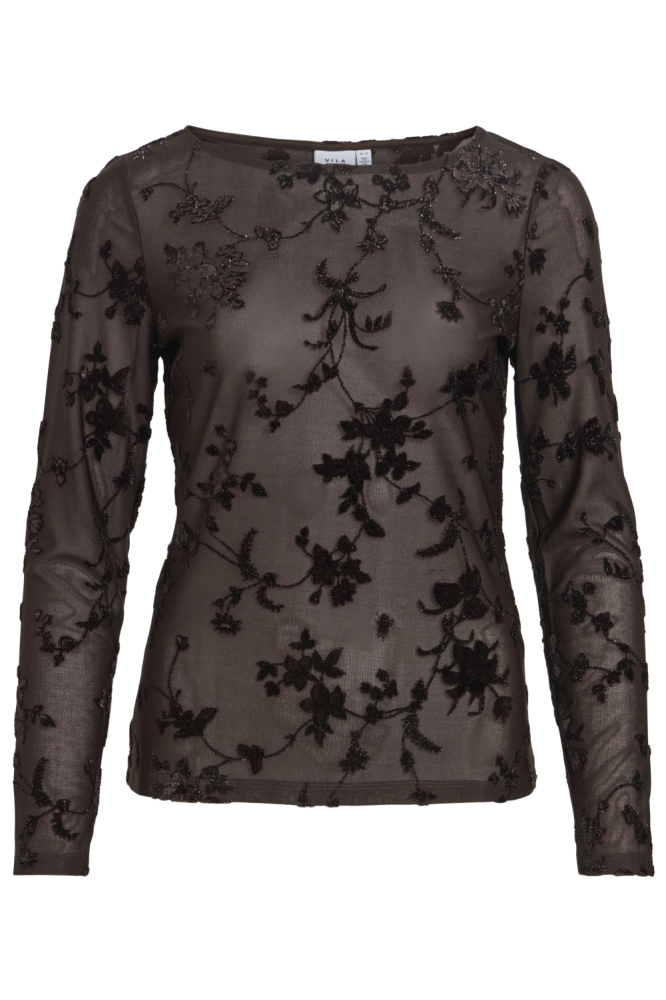 Vila bruine dames top | Vooraanzicht