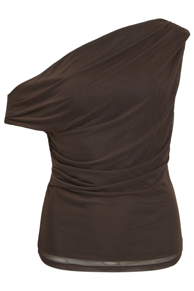 Vila bruine dames top | Vooraanzicht