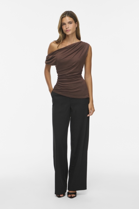 Vila bruine dames top | Model