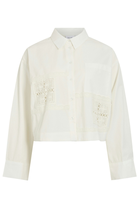 Vila witte dames blouse | Vooraanzicht