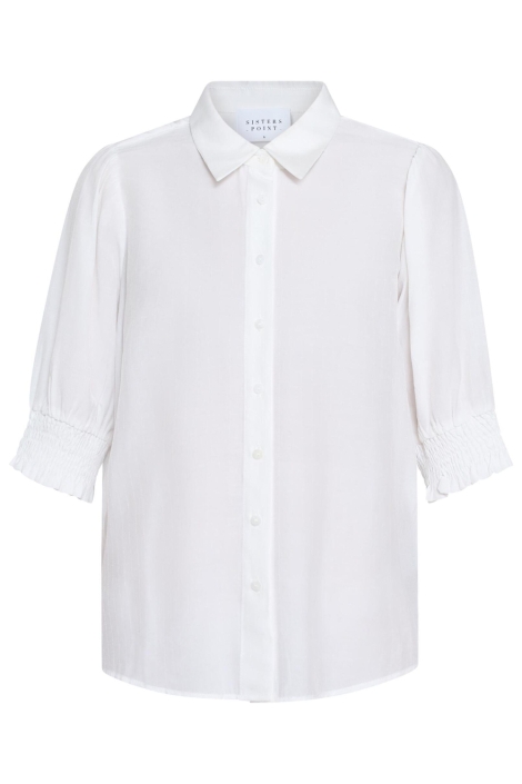 SisterS point witte dames blouse | Vooraanzicht
