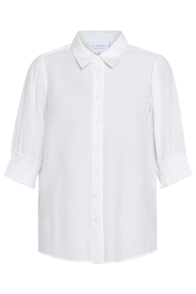 SisterS point witte dames blouse | Vooraanzicht