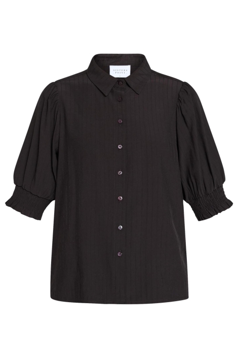 SisterS point zwarte dames blouse | Vooraanzicht