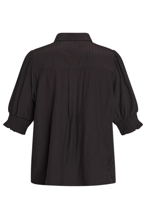 SisterS point zwarte dames blouse | Achteraanzicht