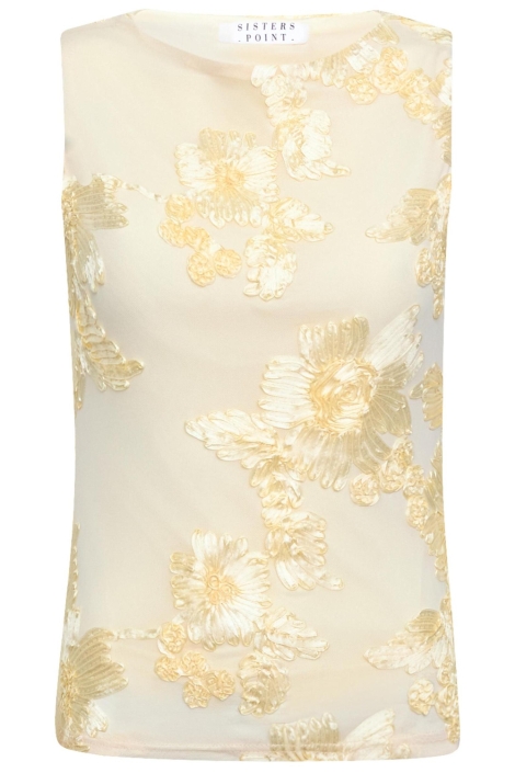 SisterS point gele dames top | Vooraanzicht