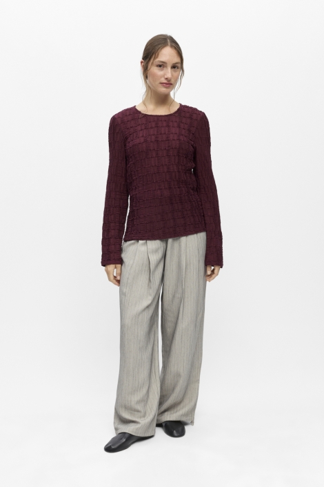 Object bordeaux dames top | Model