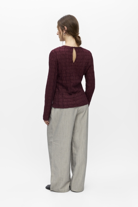 Object bordeaux dames top | Model