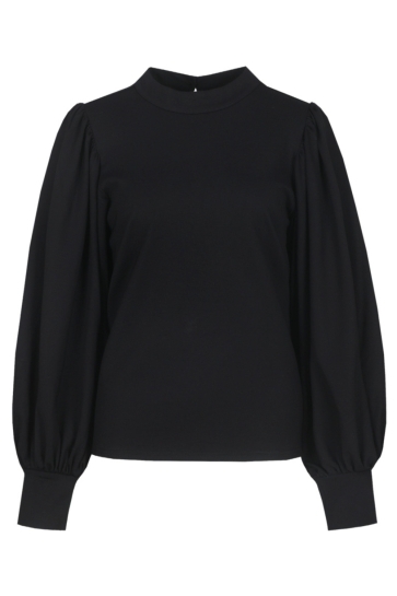 Fluresk T-shirt CARO TOP 26WZF32 001 BLACK