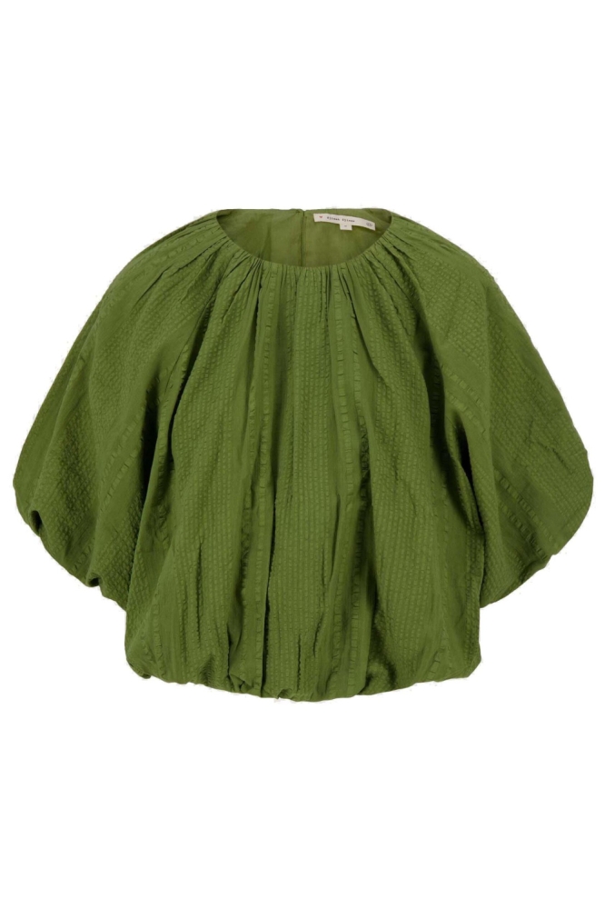 Zusss groene dames t-shirt | Vooraanzicht