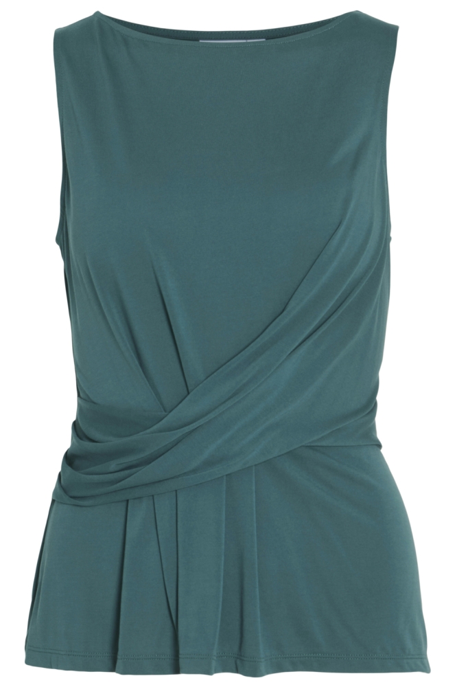 Vila groene dames top | Vooraanzicht