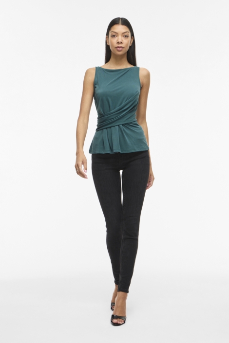 Vila groene dames top | Model