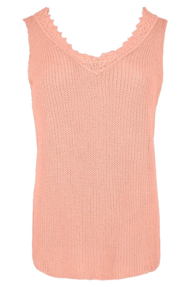 FOS Amsterdam roze dames top | Vooraanzicht