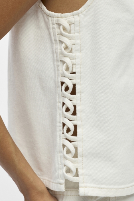 Object witte dames top | Unique Selling Point