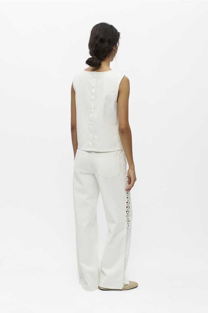 Object witte dames top | Unique Selling Point