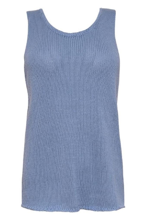 Maicazz blauwe dames top | Vooraanzicht